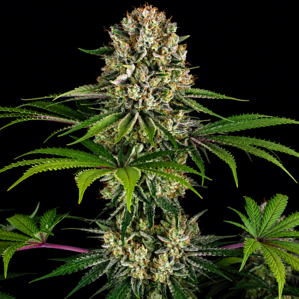 Plante Amnesia Haze Auto Sativa en floraison pour un article sur le CBD en Suisse et à Genève