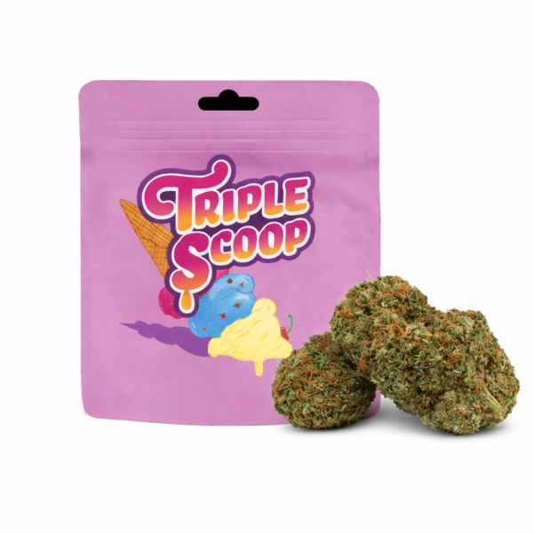 1gr Fleur CBD Triple Scoop Indoor 20% CBD / <1%THC