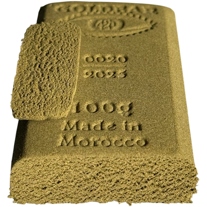 Hash Dry Sift 20,3%CBD – Orangella × Gelato – GoldBar 420