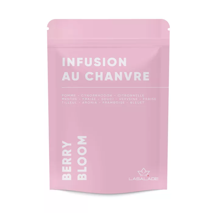 Infusion au Chanvre Berry Bloom 50gr – Fruits Rouges & Fleurs