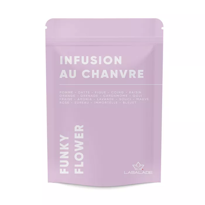 Infusion au Chanvre Funky Flower 50gr – Florale, Fruitée & Épicée