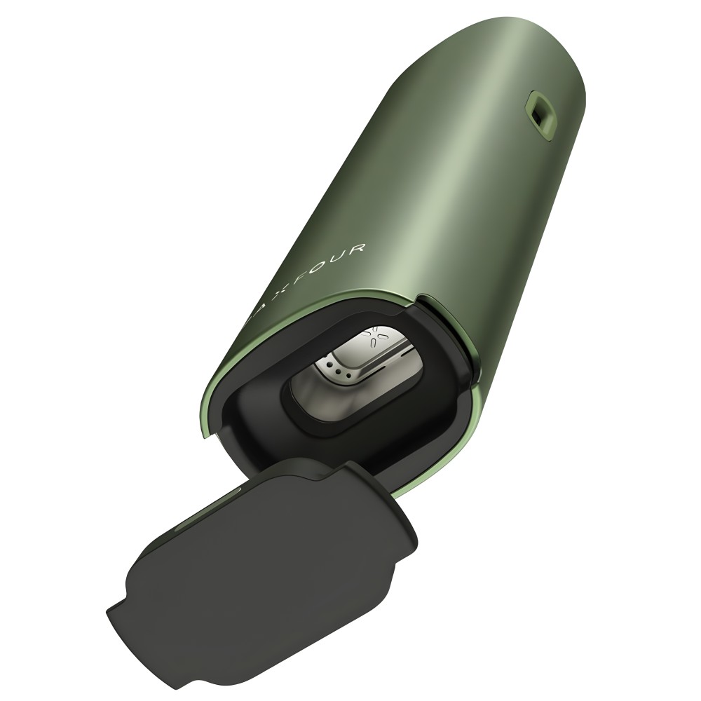 Vaporisateur PAX FOUR Greenstone pour fleurs CBD disponible chez KahnaQueen Genève