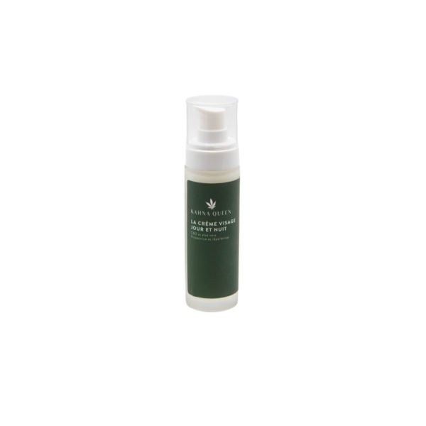 Notre crème visage jour & nuit est une combinaison unique d'un extrait de chanvre suisse et de l‘aloe Vera qui prend naturellement soin de la peau et agit contre les influences environnementales nocives telles que les rayons UV, les fines particules de poussières ou le stress. Nous avons combiné les ingrédients actifs des deux plantes avec du Hyaluronate de sodium hydratant pour stimuler la production de collagène et de vitamine E afin de garder une peau éclatante. La crème visage jour & nuit à un effet régénérant pendant la nuit et protecteur pendant la journée.