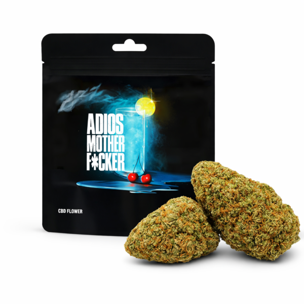 1gr Fleur CBD Adios Mother F*cker Indoor 20%CBD / <1%THC